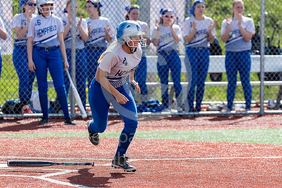 Softball - Hempfield defeats Latrobe 3-1 on Monday, April 23, 2018.