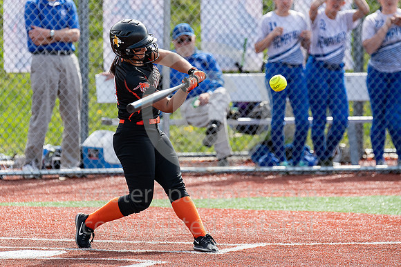 Softball - Hempfield defeats Latrobe 3-1 on Monday, April 23, 2018.
