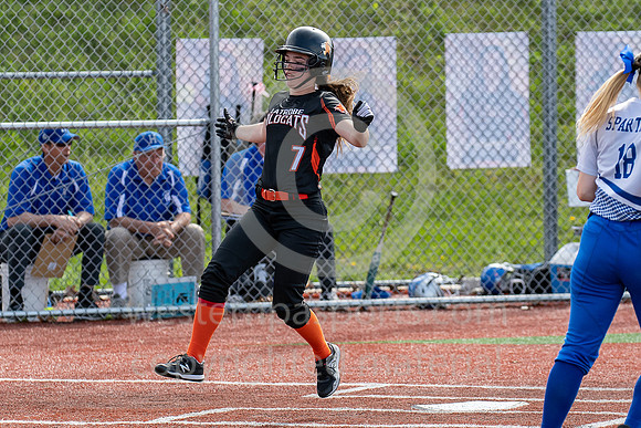 Softball - Hempfield defeats Latrobe 3-1 on Monday, April 23, 2018.