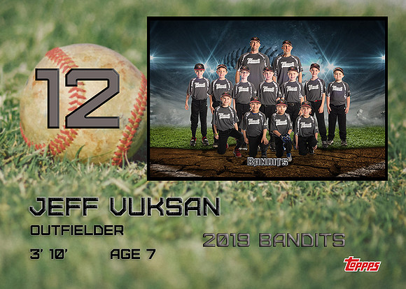 Jeff Vuksan_MAA Baseball Trading Card 01 - Side B
