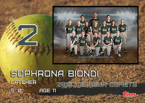 Sophrona Biondi_MAA Softball Trading Card 01 - Side B