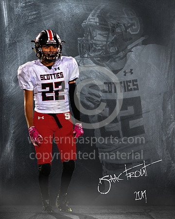 Isaac Trout_old school_16x20